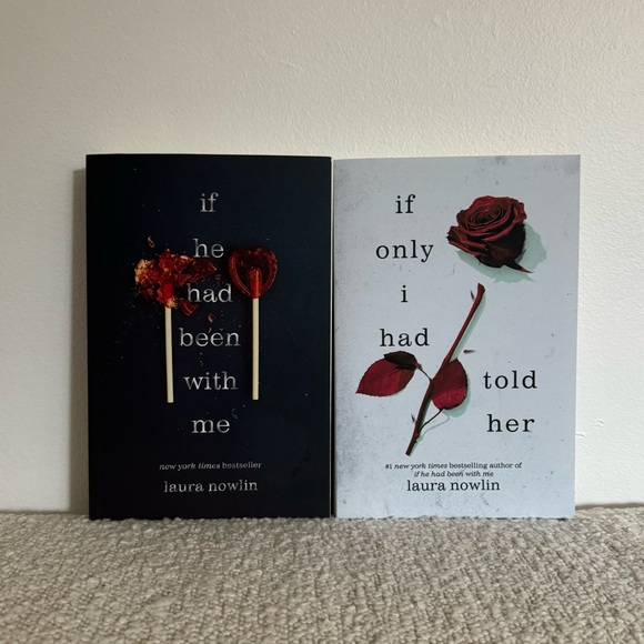 If He Had Been with Me and If Only I Had Told Her by Laura Nowlin - Picture 1 of 6